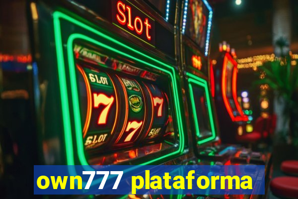 own777 plataforma